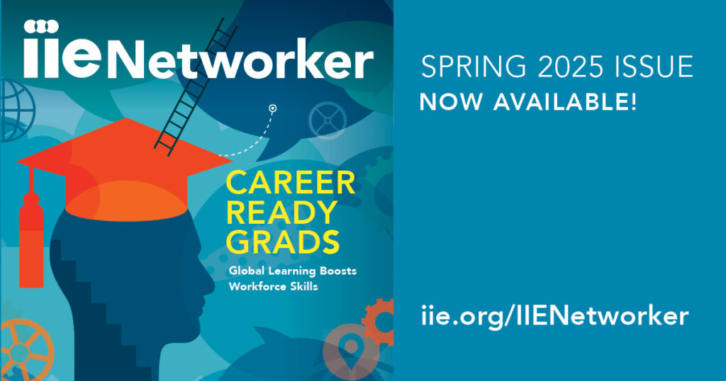IIENetworker Spring 2025 horizontal image